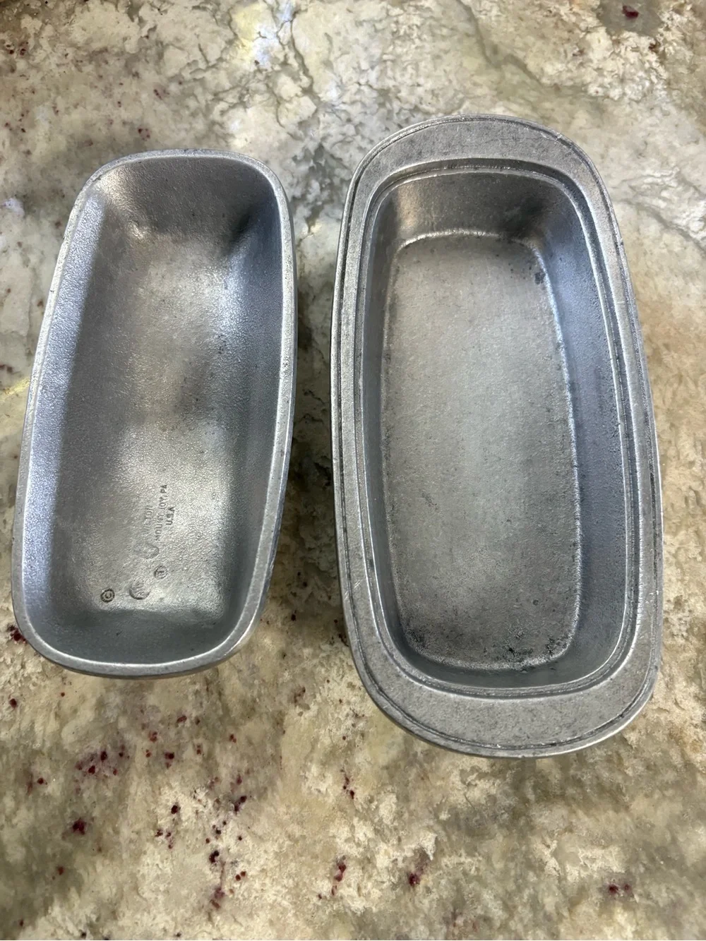 Wilton Silver Metal Butter Dish with Lid